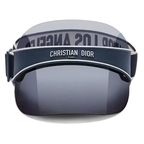 occhiali dior uomo con visiera|DiorClub V1U Visiera Dior Oblique blu .